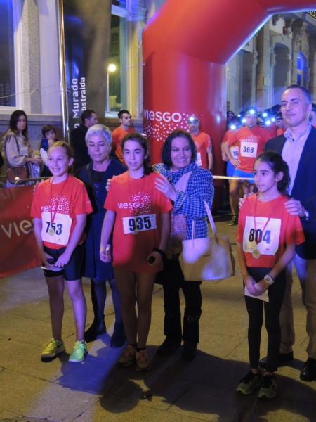 Henar Méndez (Benxamín) y Ainara Rguez(Alevín) ganan la prestigiosa VIESGO NIGHT RACE en Lugo. Sheila López sube al podium con un bronce en Benjamín Femenino!!!