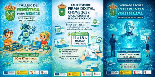 CURSOS DE DIXITALIZACIÓN - MARZO 2026