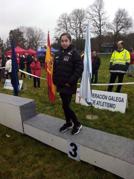 IRIA RGUEZ. gana o Título Autonómico do "Memorial de menores Alejandro Lorenzo" de Friol. Ainara Rguez, bronce en Infantil Feminino. O equipazo Infantil Feminino, SUBCAMPIÓN POR EQUIPOS