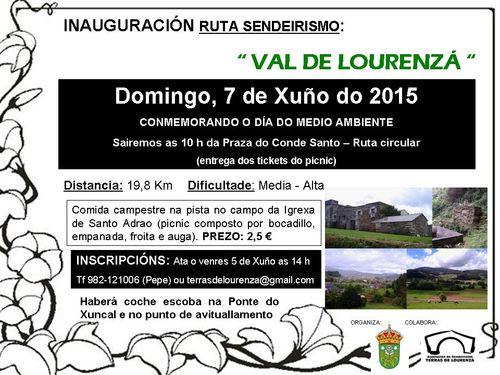 EL AYUNTAMIENTO ORGANIZA ACTIVIDADES INFANTILES E INAUGURA UNA RUTA DE SENDERISMO PARA CONMEMORAR EL DÍA DEL MEDIO AMBIENTE