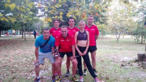 Ian, Nico e Carmen vencen na VIII Carreira Popular Monte de Santa Cruz de Ribadeo. Atletismo Lourenzá, SUBCAMPIÓN POR EQUIPOS