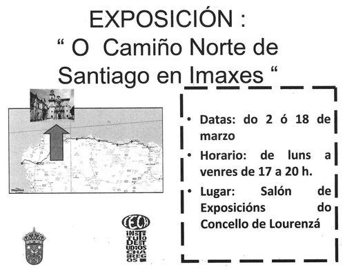 LA SALA DE EXPOSICIONES MUNICIPAL ACOGE DESDE HOY HASTA El DÍA 18 DE ESTE MES UNA MUESTRA SOBRE EL CAMINO NORTE DE SANTIAGO