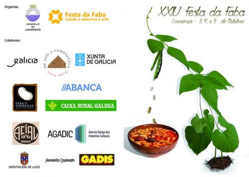 LOURENZÁ ARRANCA MAÑÁ COA CELEBRACIÓN DA SÚA XXIV EDICIÓN DA FESTA DA FABA. HABERÁ DEGUSTACIÓN DE TAPAS DE BALDE, VENTA DE FABAS E ARTESANÍA, OBRADOIROS E ACTUACIÓNS MUSICAIS