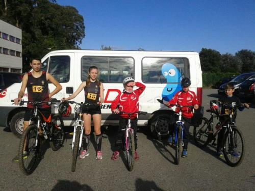 Unhos atletas TODOTERRENO: Carmen López Diniz vence no duatlon de Viveiro. Genito, subcampión e Valeria Álvarez, bronce