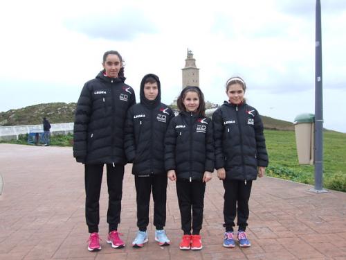 O Maderas Barcia Lourenzá, de embaixador na emblemática VIII Carreira da Torre de Hércules en A Coruña. Ana Vallines, Bronce en cadete feminino!!!