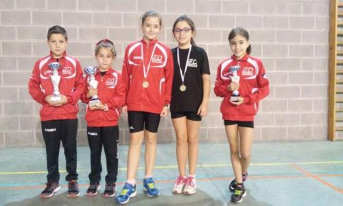 Ainara e Iria Rguez. imponen a súa lei na Prestixiosa Ferrol Contra o Cancro mentres Henar Méndez gana en Viveiro