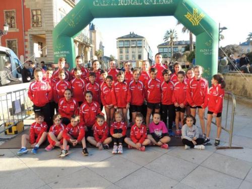 As Balas das Escolas Lourenzá rematan un 2015 envidiable e obtenen un botín de 8 TÍTULOS E 18 PÓDIUMS NA SAN SILVESTRE RIBADEO 2015