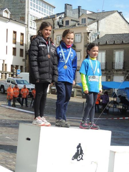 Éxitos de los atletas de las Escolas en el debut en una prueba de Duatlon