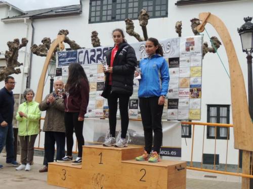 Sheila López, Aarón Millares, Iria Rguez., Ian Méndez, Ainara Rguez., Aleix Díaz, Claudia Graña y Cristian Piñeiro GANAN LA VI EDICIÓN DE LAS POLEAS EN TAPIA donde subieron también al pódium Aroa Glez y Diana Lastra