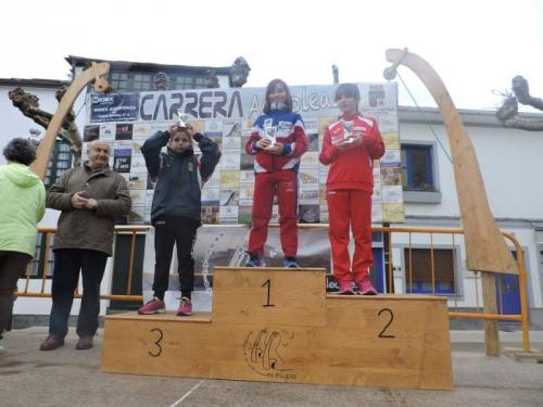 Sheila López, Aarón Millares, Iria Rguez., Ian Méndez, Ainara Rguez., Aleix Díaz, Claudia Graña y Cristian Piñeiro GANAN LA VI EDICIÓN DE LAS POLEAS EN TAPIA donde subieron también al pódium Aroa Glez y Diana Lastra