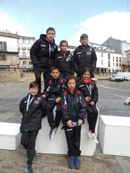 Éxitos de los atletas de las Escolas en el debut en una prueba de Duatlon