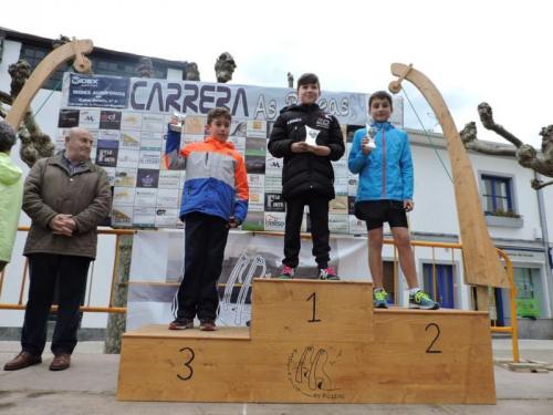 Sheila López, Aarón Millares, Iria Rguez., Ian Méndez, Ainara Rguez., Aleix Díaz, Claudia Graña y Cristian Piñeiro GANAN LA VI EDICIÓN DE LAS POLEAS EN TAPIA donde subieron también al pódium Aroa Glez y Diana Lastra