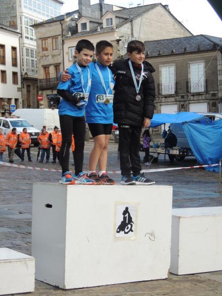 Éxitos de los atletas de las Escolas en el debut en una prueba de Duatlon