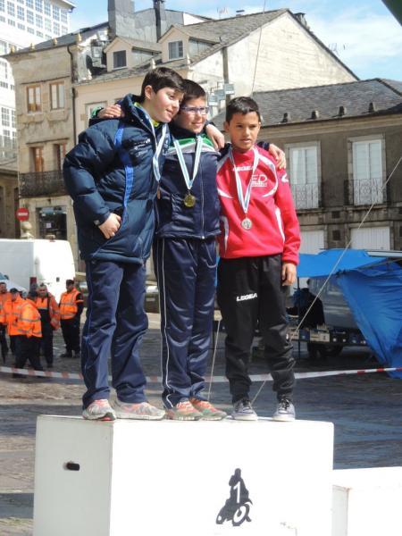 Éxitos de los atletas de las Escolas en el debut en una prueba de Duatlon