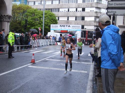 2 Títulos autonómicos e un subcampionato. !!! Increíbles resultados do Maderas Barcia Lourenzá no Cto. Galego de Milla en Ruta. Santiago de Compostela