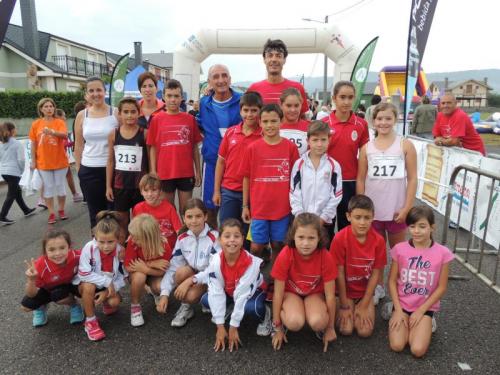 A sección de atletismo volve a reivindicarse na II Benquerencia Terra e Mar