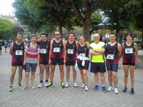 "Os héroes da Media Maratón"