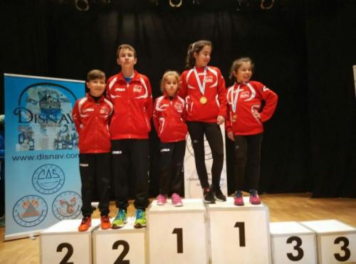 IRIA RODRÍGUEZ, CAMPIONA GALEGA DE 1000 EN RUTA. AINARA RGUEZ, BRONCE INFANTIL