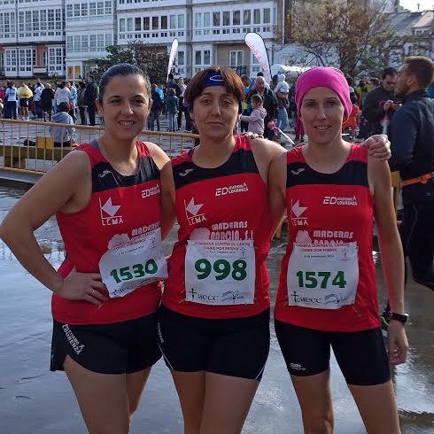 AINARA RGUEZ. GANA A CARREIRA CONTRA O CANCRO EN FERROL