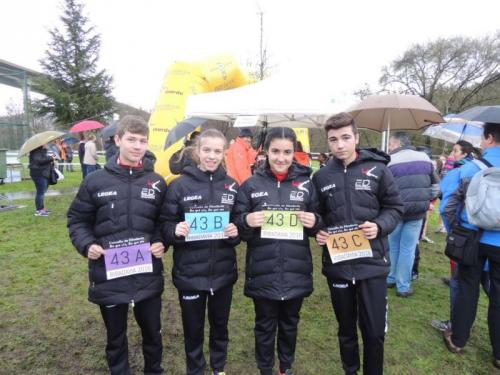 EL EQUIPO JUVENIL DE RELEVOS, SUBCAMPEÓN GALLEGO DE CROS EN RIBADAVIA!!!