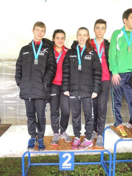 EL EQUIPO JUVENIL DE RELEVOS, SUBCAMPEÓN GALLEGO DE CROS EN RIBADAVIA!!!