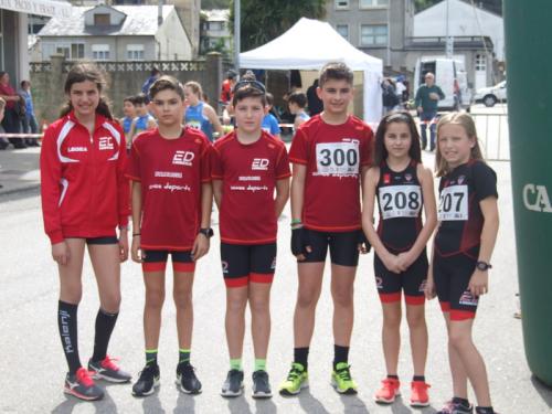 Duatlon: "O Debut en Provincial Soñado". Henar e Ian Méndez, Campións Provinciais benxamín e alevín!!! Maderas Naciente, novo patrocinador da sección!!!