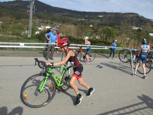 Duatlon: "O Debut en Provincial Soñado". Henar e Ian Méndez, Campións Provinciais benxamín e alevín!!! Maderas Naciente, novo patrocinador da sección!!!