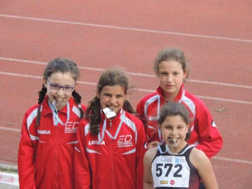 Habemus 10 campeones provinciales, 9 subcampeones y 7 metales de bronce en el Provincial de menores en pista aire libre
