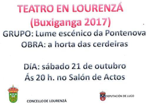 O SALÓN DE ACTOS MUNICIPAL ACOLLERÁ ESTE SÁBADO, DÍA 21, UNHA REPRESENTACIÓN TEATRAL A CARGO DO GRUPO LUME ESCÉNICO, DE A PONTENOVA