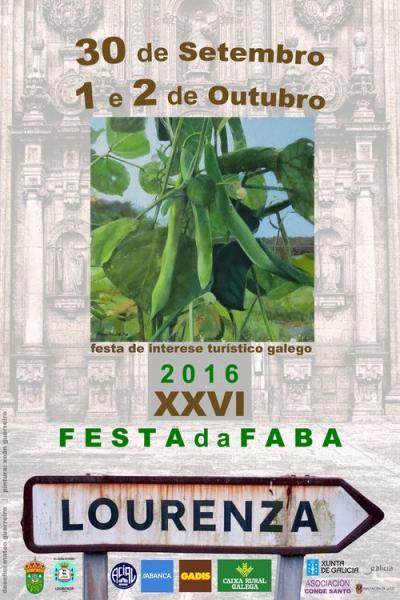 PRESENTADO O CARTEL E O PROGRAMA DE ACTIVIDADES DA XXVI FESTA DA FABA, QUE SE CELEBRARÁ DO 30 DESTE MES AO 2 DE OUTUBRO. HABERÁ NOVIDADES, COMO AS FEIRAS DE PRODUTOS ECOLÓXICOS CERTIFICADOS E DE AUTOMOCIÓN E VEHÍCULOS AGRÍCOLAS