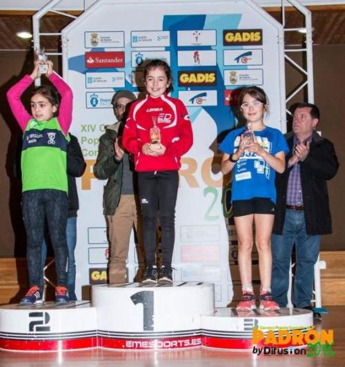 Ainara e Iria Rguez. conquistan Padrón na súa XVI Popular