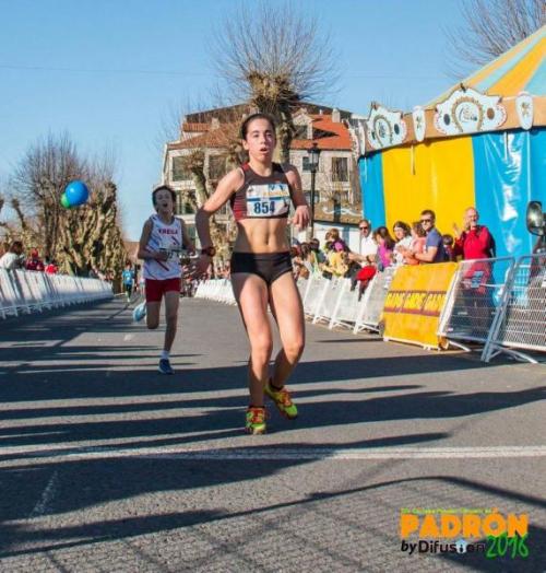 Ainara e Iria Rguez. conquistan Padrón na súa XVI Popular