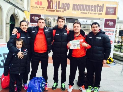 RESULTADOS DE LA LUGO MONUMENTAL DISPUTADA EL PASADO DOMINGO DONDE LOS ATLETAS DE LAS E.D. LOURENZÁ VOLVIERON A CUMPLIR UN PAPEL DESTACADO
