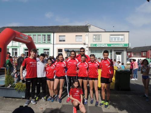 Trofeazo na carreira absoluta de Friol para as nosas guerreiras Cadetes con un 3º posto por equipos (Ana, Mariña, Uxía, Carme e Marta)!!! Ademáis, títulos individuais para Manu Rguez. en infantil e Hugo López en alevín máis un bronce para Henar !!!