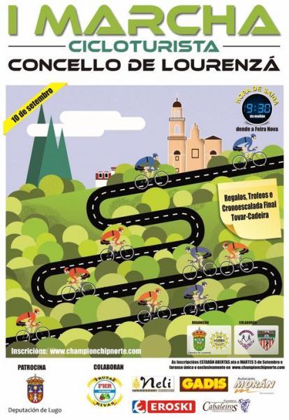 La I Marcha Cicloturista Concello de Lourenzá, en Marcha!!!